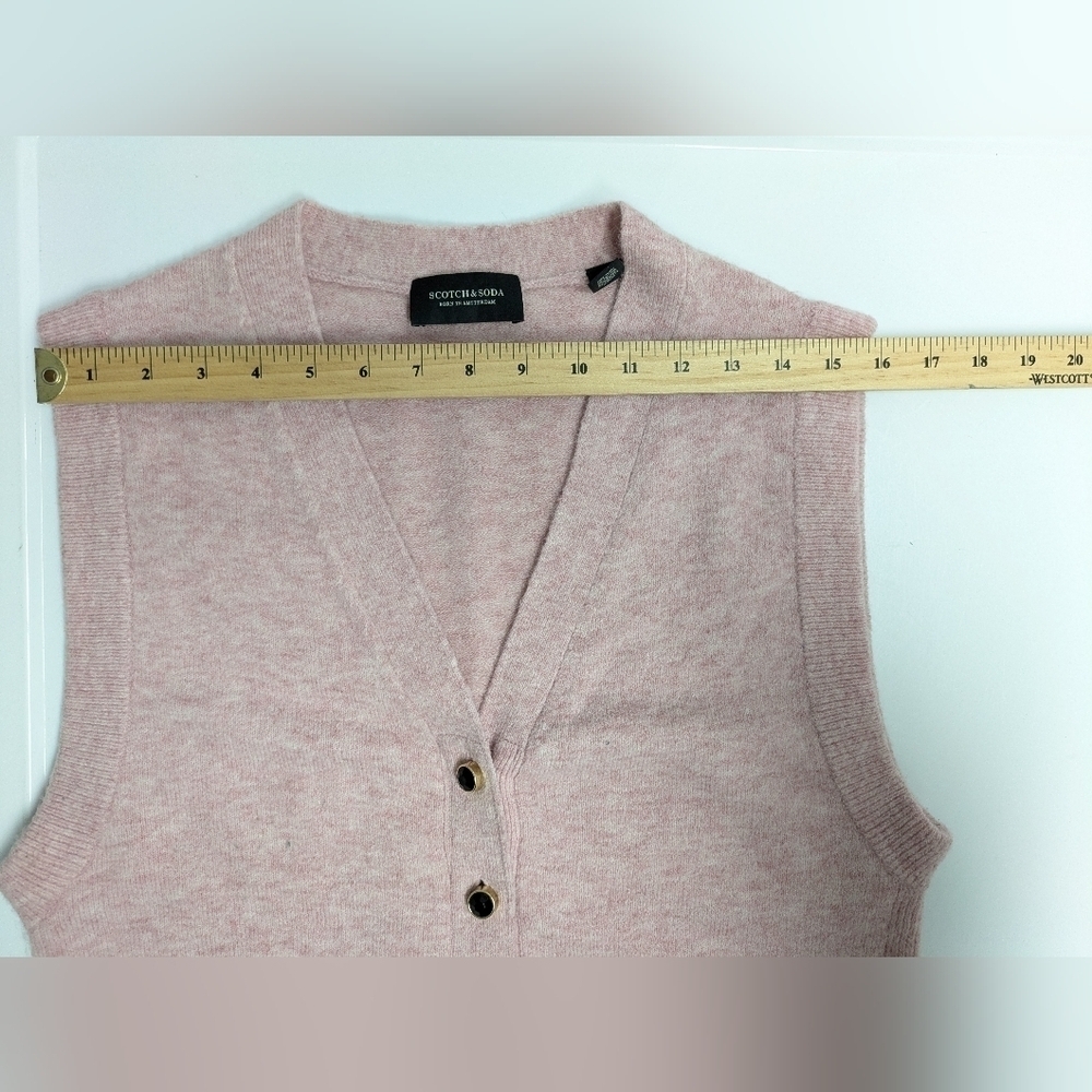 Scotch & Soda Spencer Fuzzy women's Oversized Knitted Slip-Over size XS - Picture 7 of 14